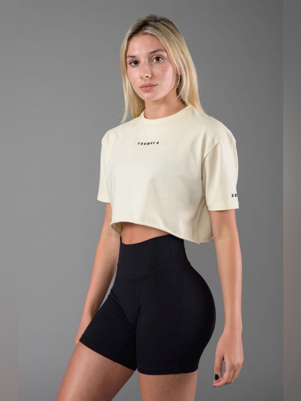 YoungLA Established Cropped Tee